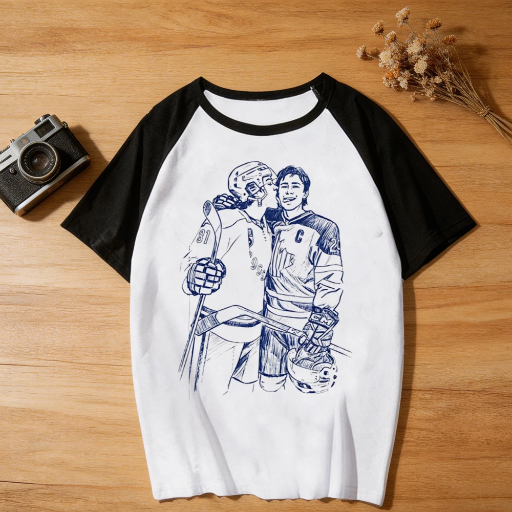 Heated Rivalry top tees female gyaru manga anime cute y2k tshirt y2k harajuku aesthetic
