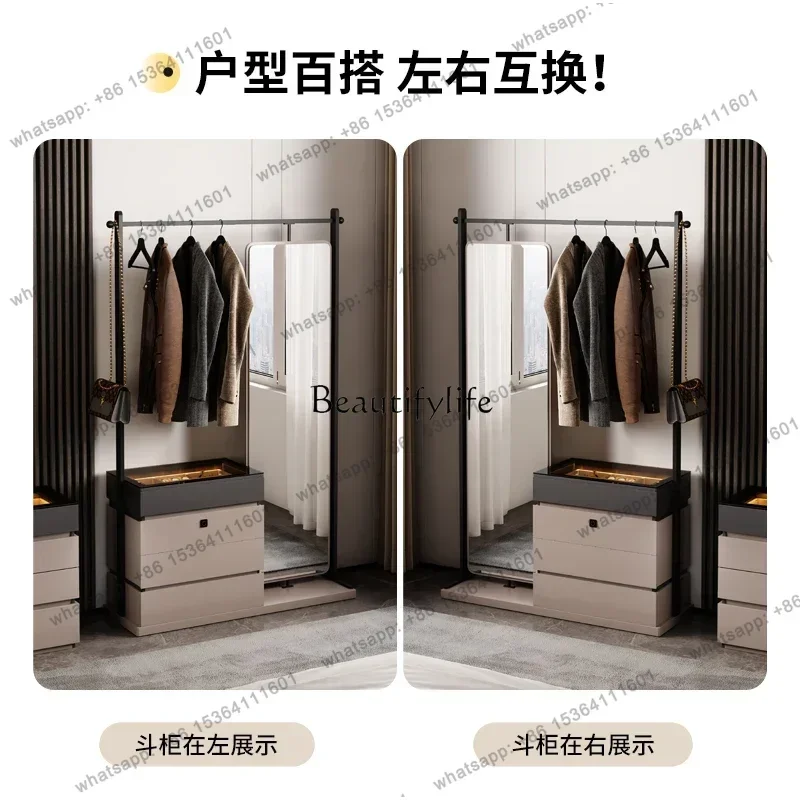X4 Simple modern chest coat rack integrated master bedroom bedside locker