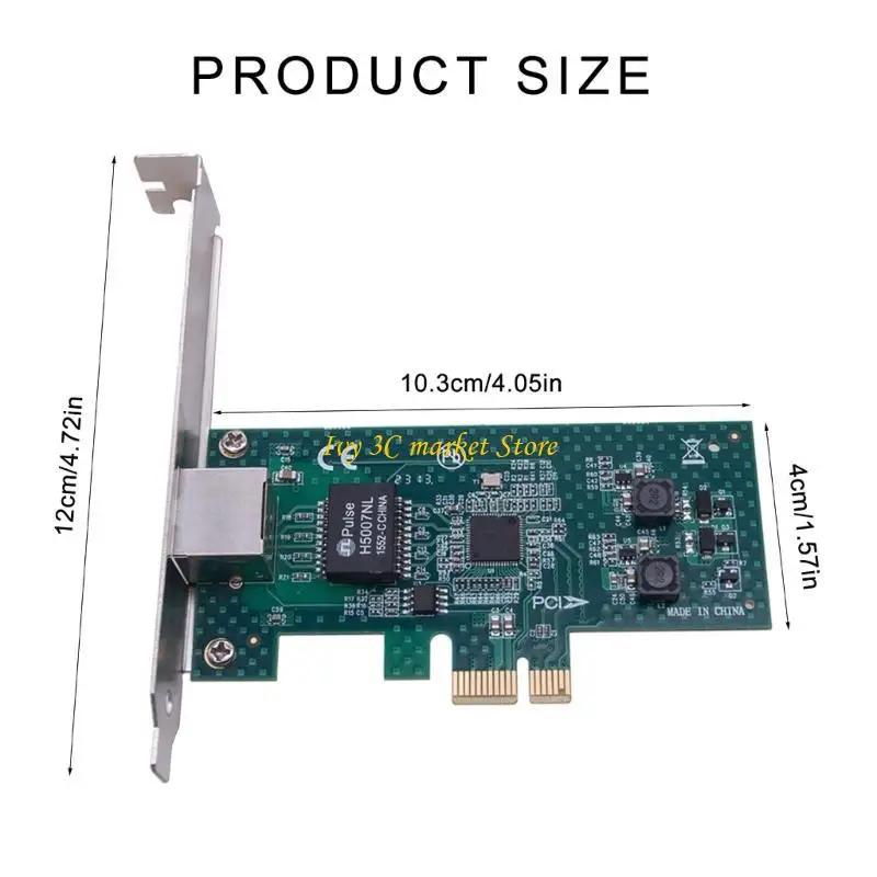 d7yc 82574ギガビットイーサネットpciexpressネットワーキングカード10/100/1000Mbps RJ45 LAN PCIE X1からRJ45アダプター用PC