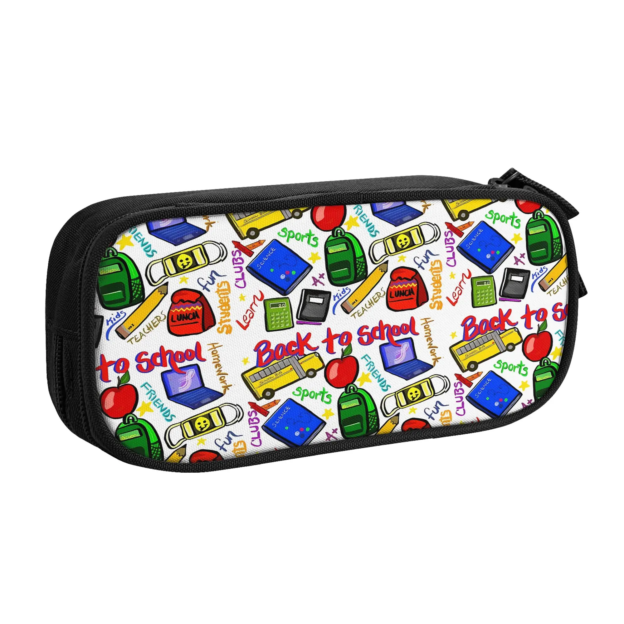 1 piece Lightweight Back To School  Pencil Case Teen Pen Bag Back To School School Pencil Pouch