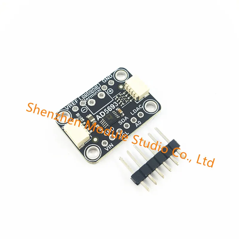 1PCS AD5693R I2C Interface 16-bit DAC Module Digital Signal Conversion Module Compatible with STEMMA QT Qwiic