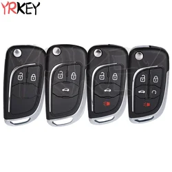 Modified Car Folding Remote Key Case for Buick for Chevrolet Cruze Epica Camaro Lova for Opel Astra Mokka for Vauxhall Insignia