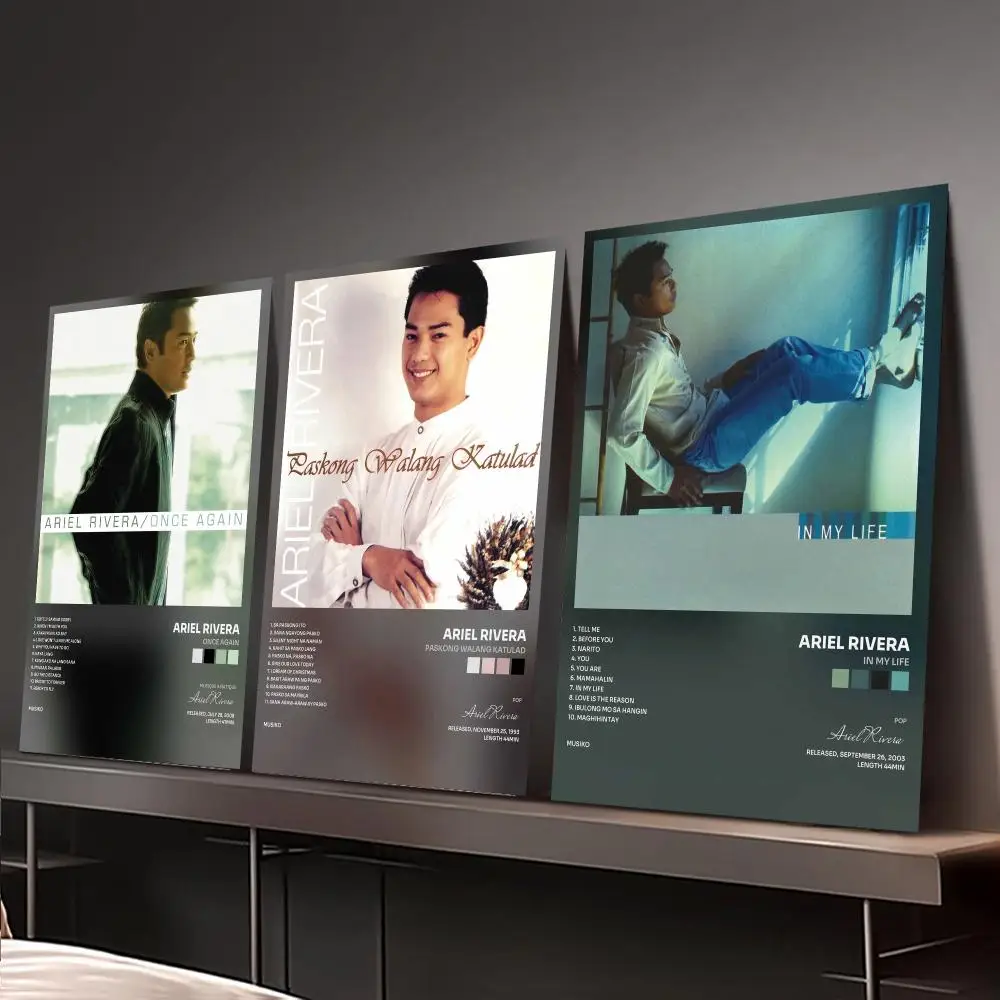 Singer A-Ariel Rivera Poster Home Wall Decoration Artwork for Bedroom Office Living Room Interior Display