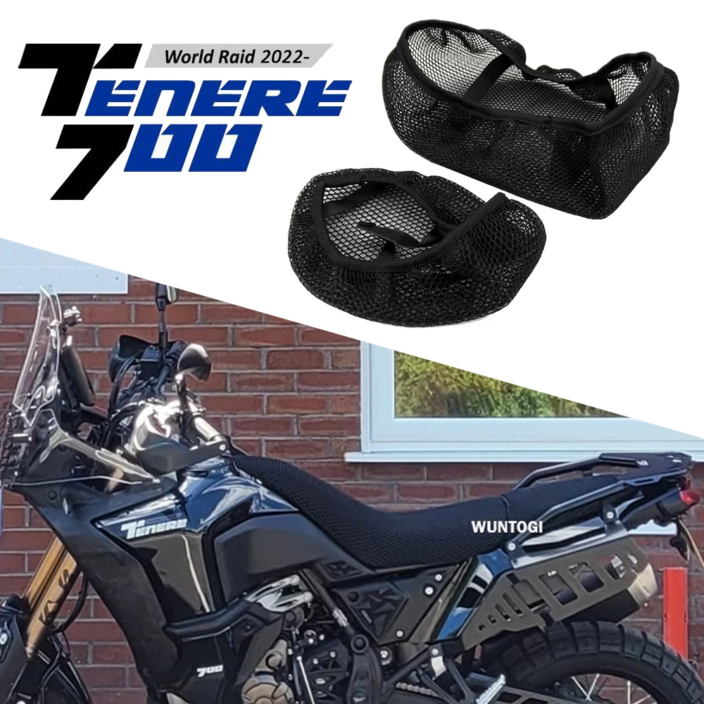 New TENERE700 World Raid Accessories Seat Protect Cushion For Yamaha Tenere 700 World Raid T700 T7 2022 Seat Cover