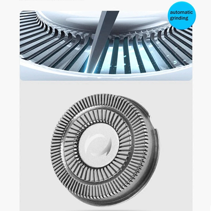 9 Stück Rasier rasierer Kopf Doppel ring klinge für Flyco Rasiermesser fr8 Ersatz zubehör Teil