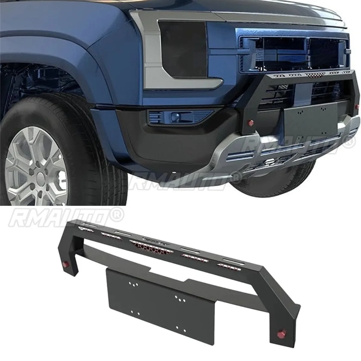 Protector de Parachoques Delantero para BYD Shark 6, Difusor de Labio, Pieza de Modificación, Cubierta Protectora, Accesorio de Tuning