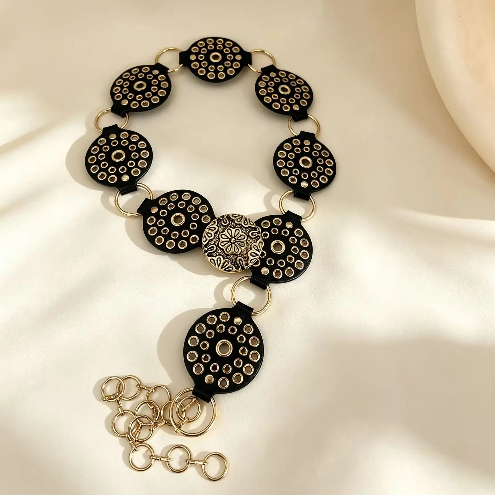 1 Piece of Women's Belt, Y2K Bohemian Style, Suitable for Vacation and Leisure, Daily Wear, Versatile, Beautiful and Fashionable