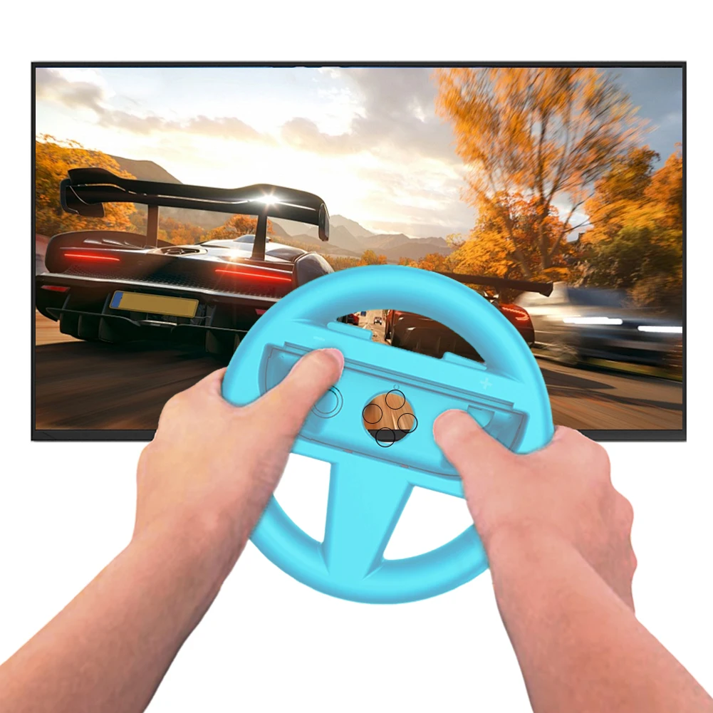 

4 шт. гоночных рулей для Switch 2 JoyCon, левый и правый контроллеры, эргономичные джойстики, игровые аксессуары