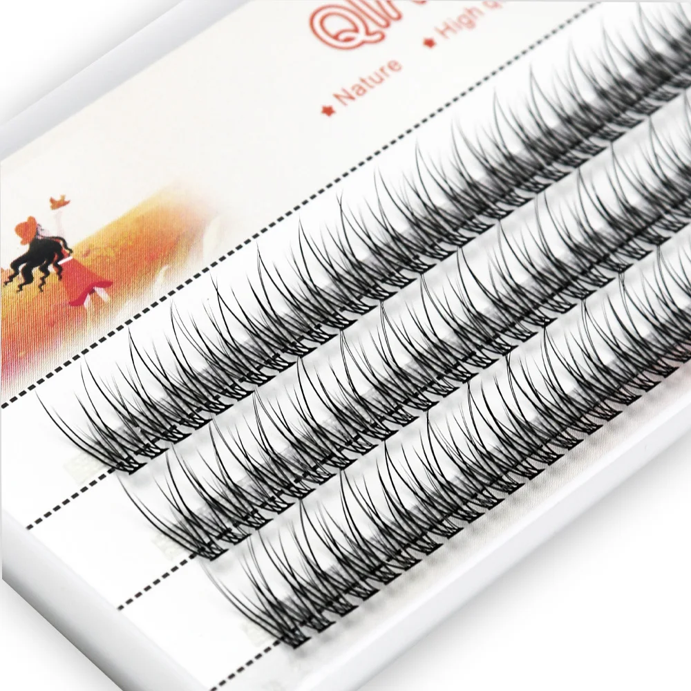 Variant: Fishtail eyelashes