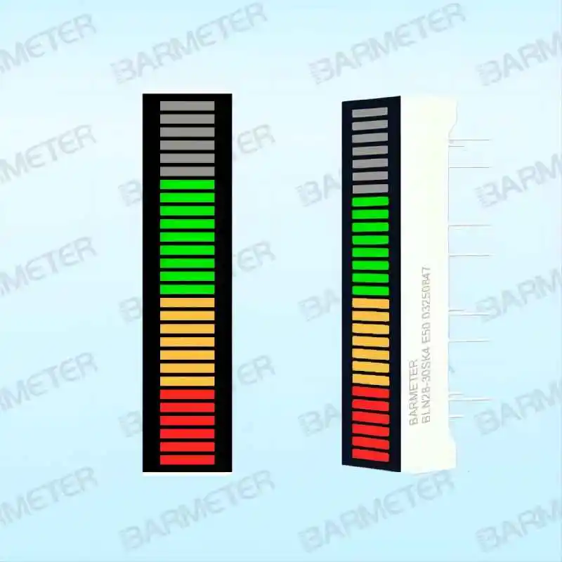 Factory Outlets--2pcs BL28-3005SA04Y Used for audio equipment display device 28segment Double color LED light bar display device