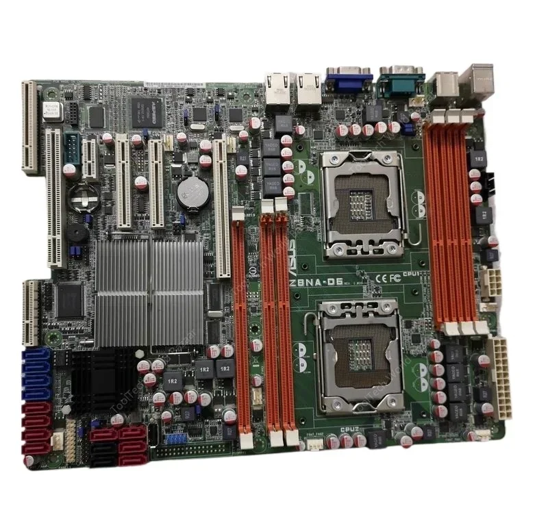 ASUS Z8NA-D6 dual main board 1366 server main board support X5650 spot