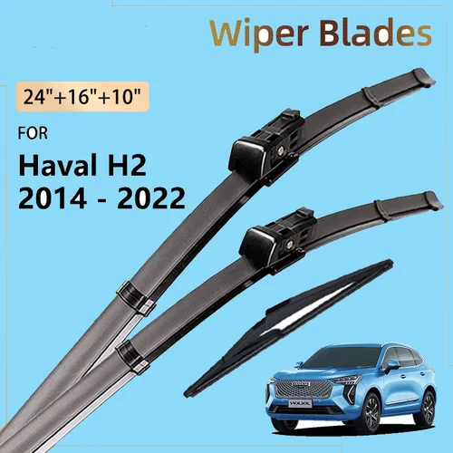 Escobilla limpiaparabrisas delantera y trasera para Haval H2 2014 - 2022 2021 2020 2019 2018 2017 2016 2015 accesorios parabrisas cepillo de ventana