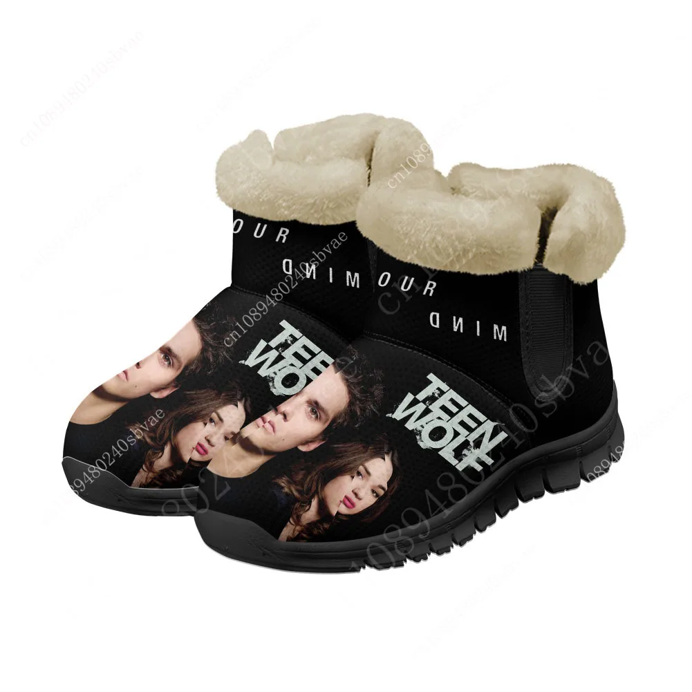 Teen Wolf Stiles Stilinski Snow Boots Mens Womens Teenager Shoes Keep Warm High Quality Lightweight Sports Custom Sneakers