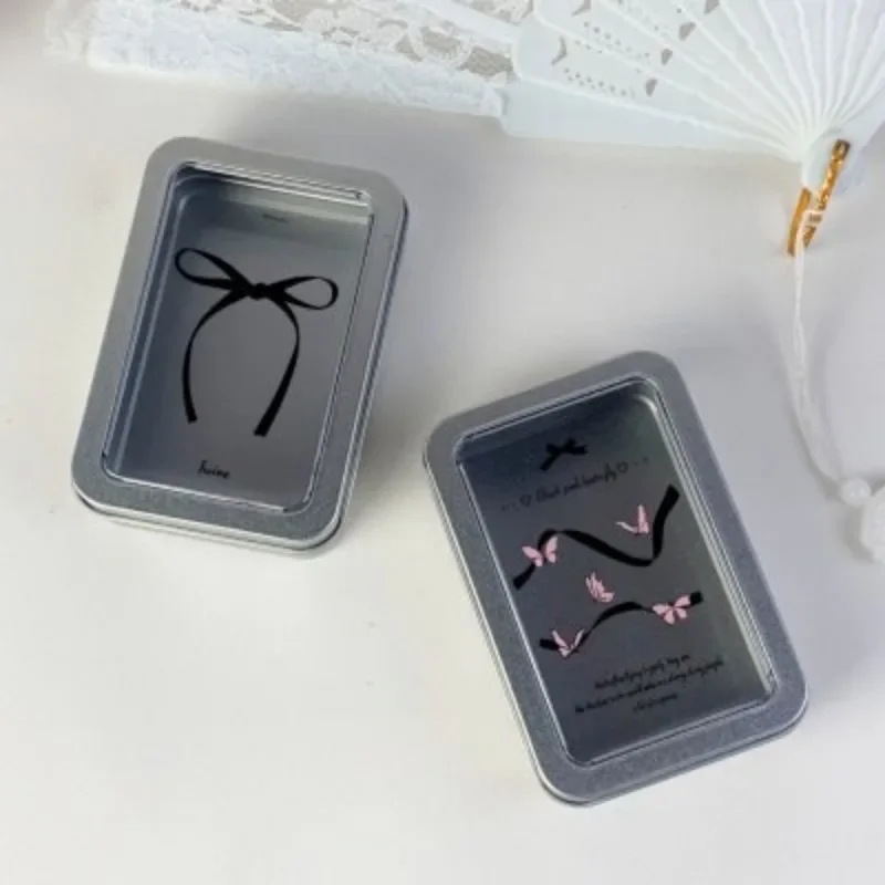 1Pc Aluminum Tin Jar U-disk Metal Packaging Box Key Buckle Case Candy Box Candle Iron Box Tea Can Refillable Cosmetic Container