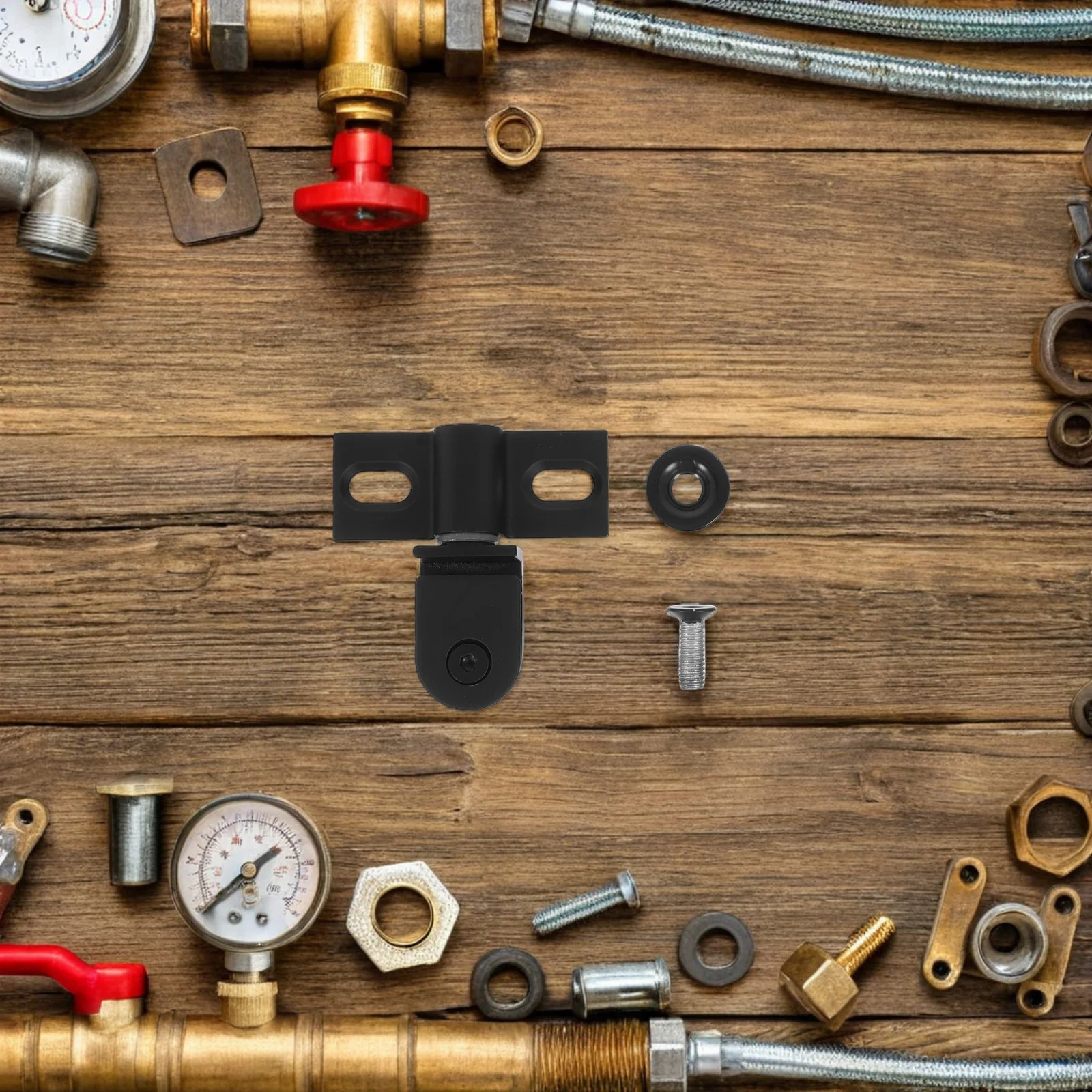 

1Set Pivot Hinges Heavy Duty Stainless Steel Glass Shower Door Hinges Frameless Bathroom Shower Door Hardware Parts