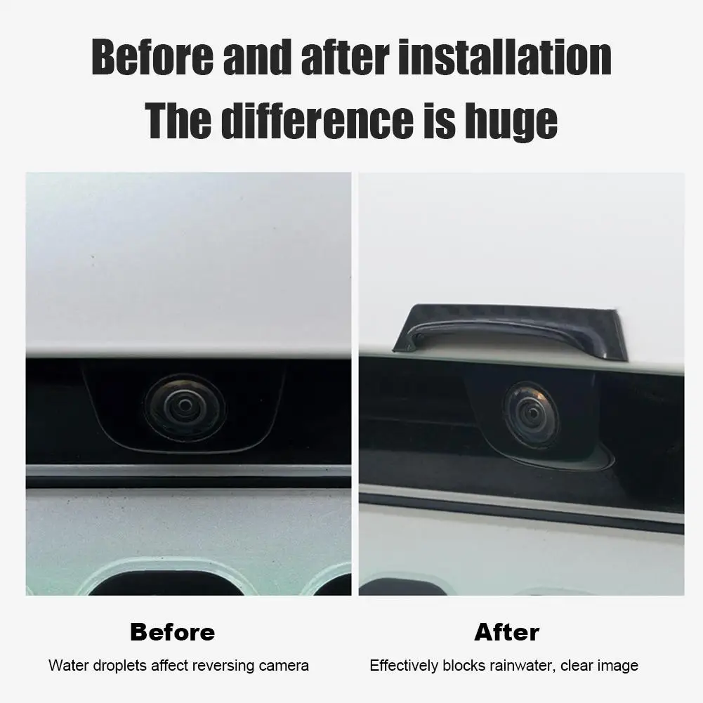 Auto Rückfahr Hinten Kamera Regen Abdeckung Auto Sicherheit RV Lkw Outdoor Liefert ABS Regen-Proof Auto Reverse Kamera Abdeckung teile