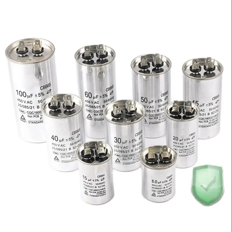 nuovo per ventola condizionatore d'aria parte 20UF 25UF 30UF 35UF 45UF 50UF 60UF 70UF 450V