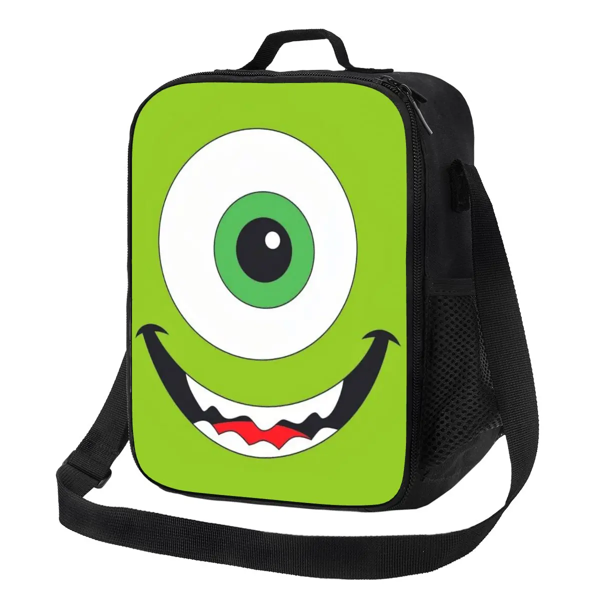

Custom Monsters University Mike Wazowski Thermal Insulated Lunch Bags Resuable Lunch Tote for Outdoor Picnic Bento Food Box