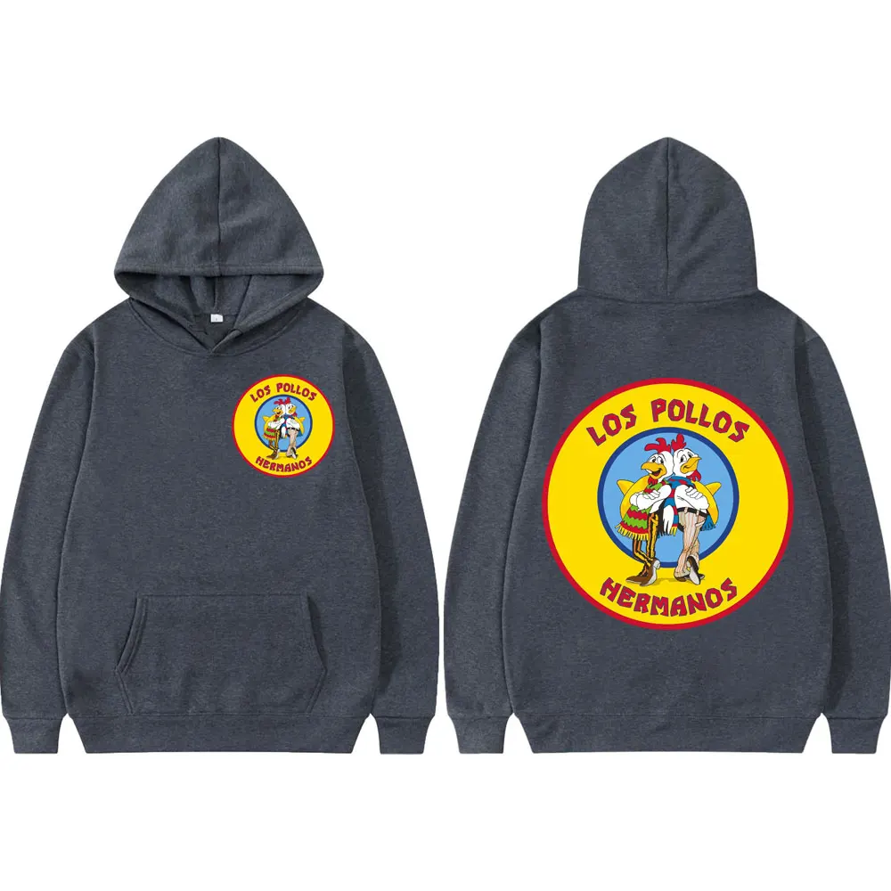 Limited Breaking Bad TV Play Hoodie Los Pollos Hermanos Chicken Brothers Graphic Pullovers Men Women Cartoon Fashion Sweatshirts