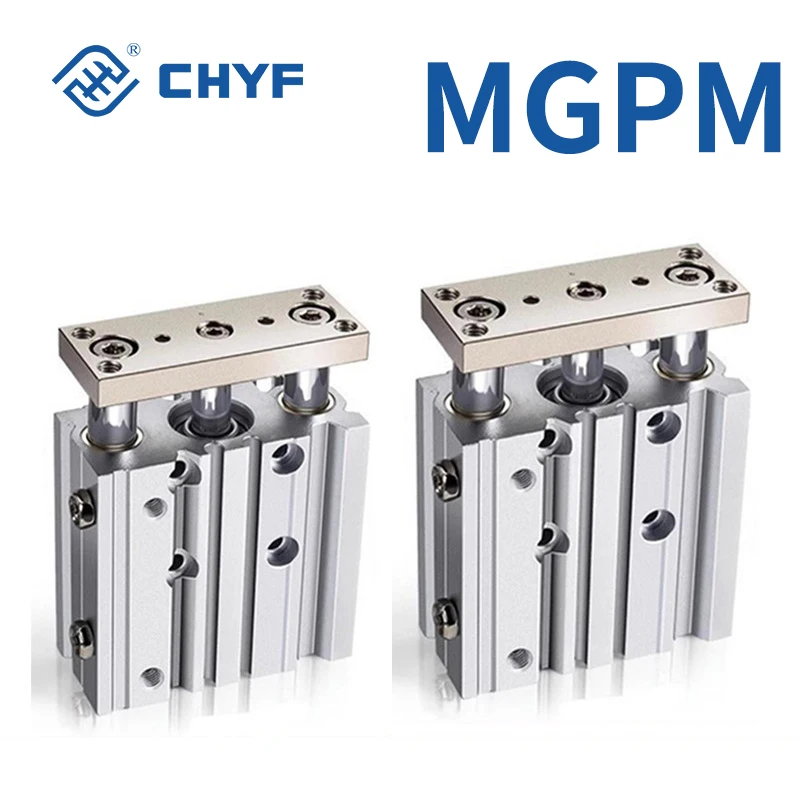 MGPM Series Slide Bearing Pneumatic Cylinder MGPM32-50Z MGPM32TF-75Z MGPM32-20 MGPM32-25 MGPM32-50 MGPM32-75 MGPM32-100 MGPM