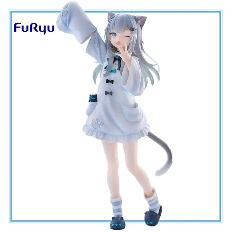 

In Stock Original FuRyu Trio-Try-iT Nachoneko PVC 22CM Anime Character Model Collection Desktop Decoration Toys Festival Gifts