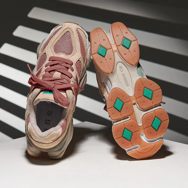 

Новая модная спортивная обувь для бега, повседневная обувь для скейтборда, уличная мужская и женская дышащая обувь 3327-waking Dad Shoes