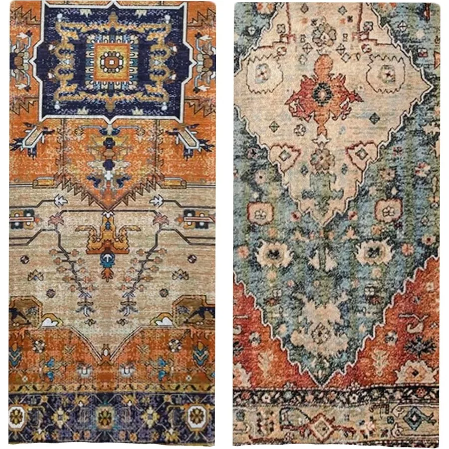 

Винтажный набор кухонных полотенец в стиле бохо, антикварные восточные полотенца для кухни, декоративные полотенца для рук в стиле бохо для ванной комнаты 16x24, набор из