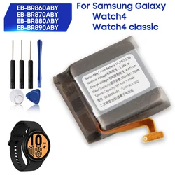 Samsung Galaxy Watch 4用の交換用バッテリー,クラシック,40mm, 44mm, 42mm, 46mm, EB-BR860ABY, EB-BR870ABY, EB-BR880ABY, EB-BR880ABY, EB-BR880ABY