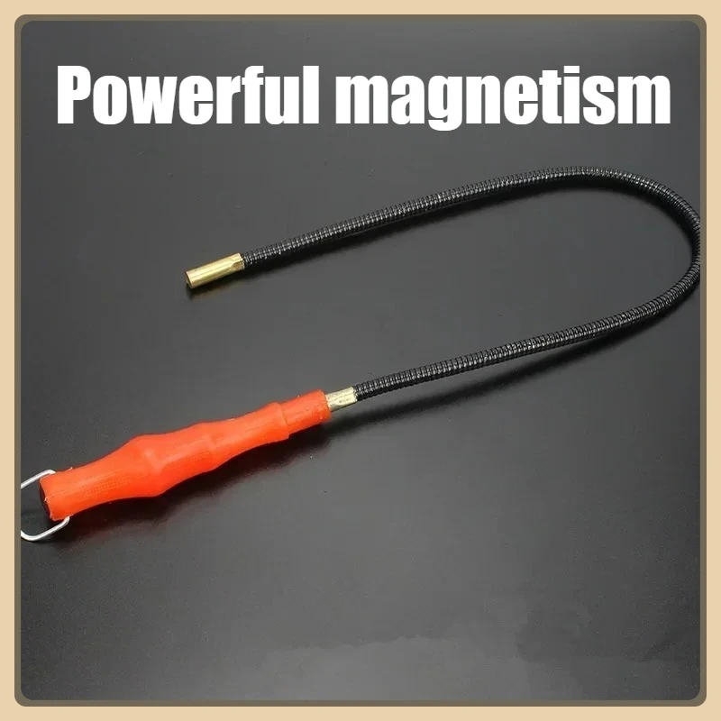 

Strong Magnetic Pick Up Tool Flexible Magnet Spring Grip Grabber Hand Tools for Picking Up Nut Bolt Adjustable Pickup Rod Stick