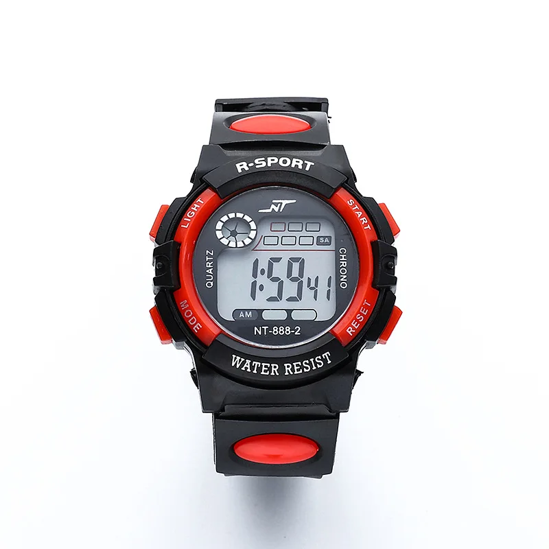 Student Sport Watches For Kids Colorful Electronic Watches Waterproof Clock Children Digital Watch For Boys Fashions Synoke