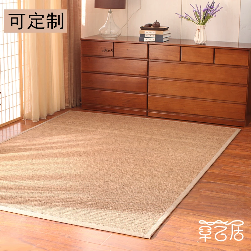 Custom bamboo carpet bay window mat bedroom bay window mat balcony summer window mat custom tatami mat mat