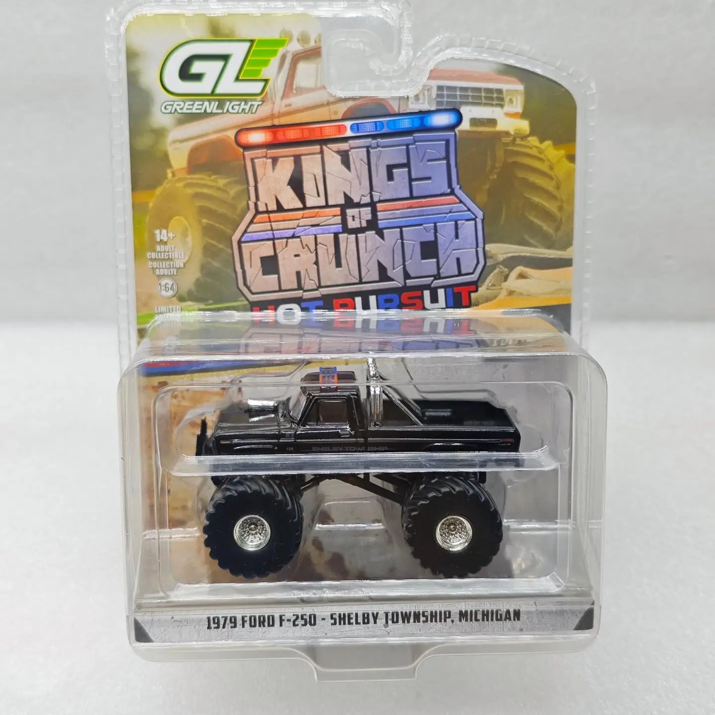 

GreenLight 1:64 1979 F-250 Имитационная модель автомобиля из сплава Мини-игрушка Дисплей Орнамент Подарок