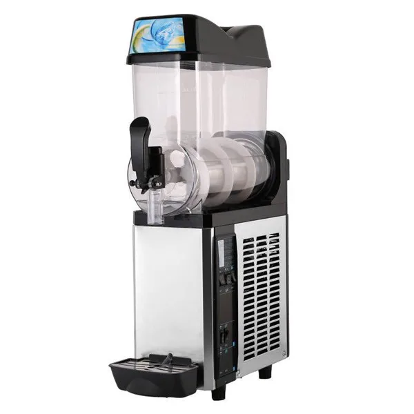 Professional 15 liter 1 can commercial slush beverage machine with 2/3 can frozen beverage machine