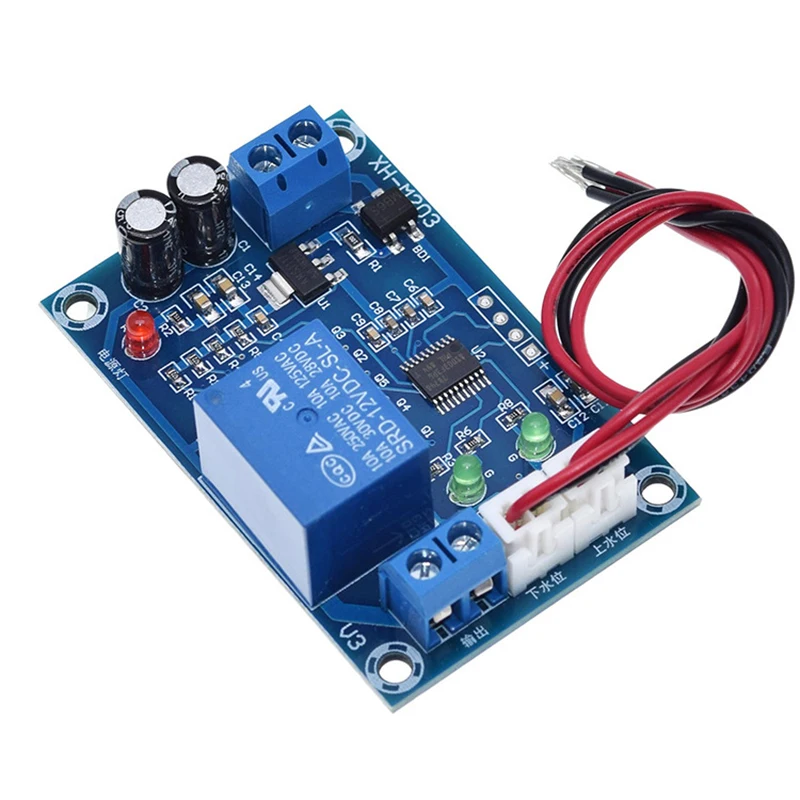 XH-M203 Water Ievel Controller Automatic Water Ievel Controller Water Ievel Switch level Water Pump controller 12V Relay Output