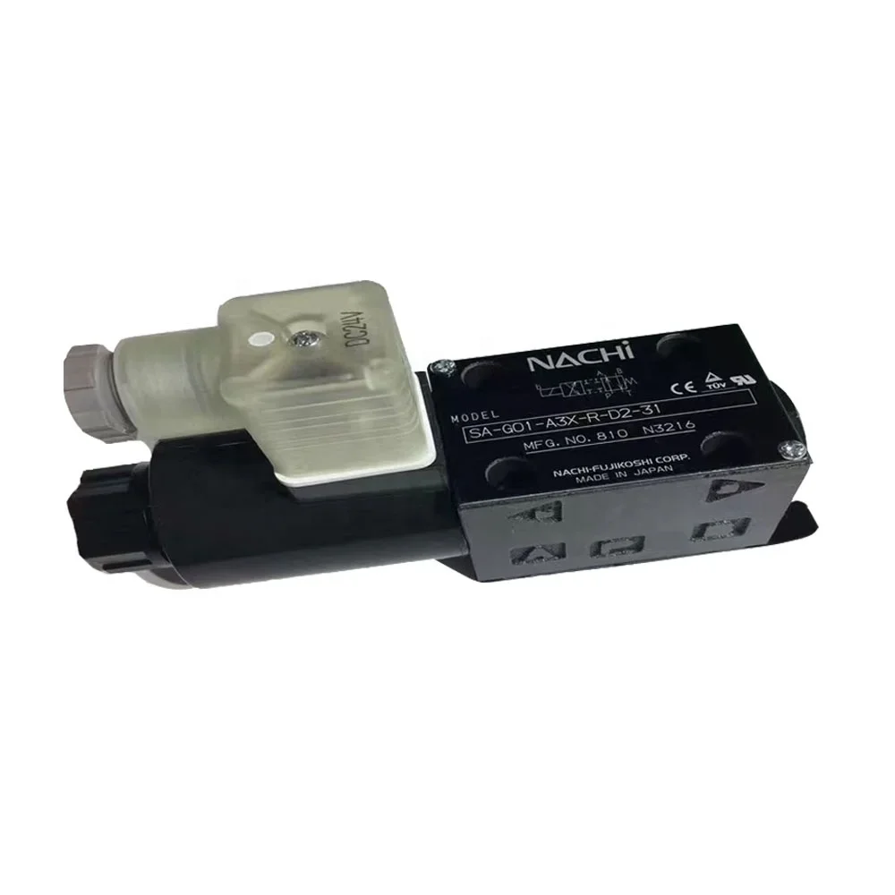 

SA-G01-E3X-GR-D2-30 Nachi Hydraulic Valve Wet Type Solenoid Valve