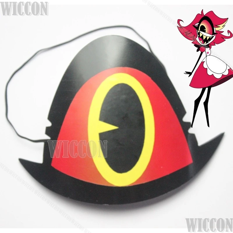 

Anime Haszbin Niffty Cosplay Hotel Wig Maid One-Eyed Eye Patch Mask Outfit Halloween Carnival Women Suit Niffty Navidad Carnaval