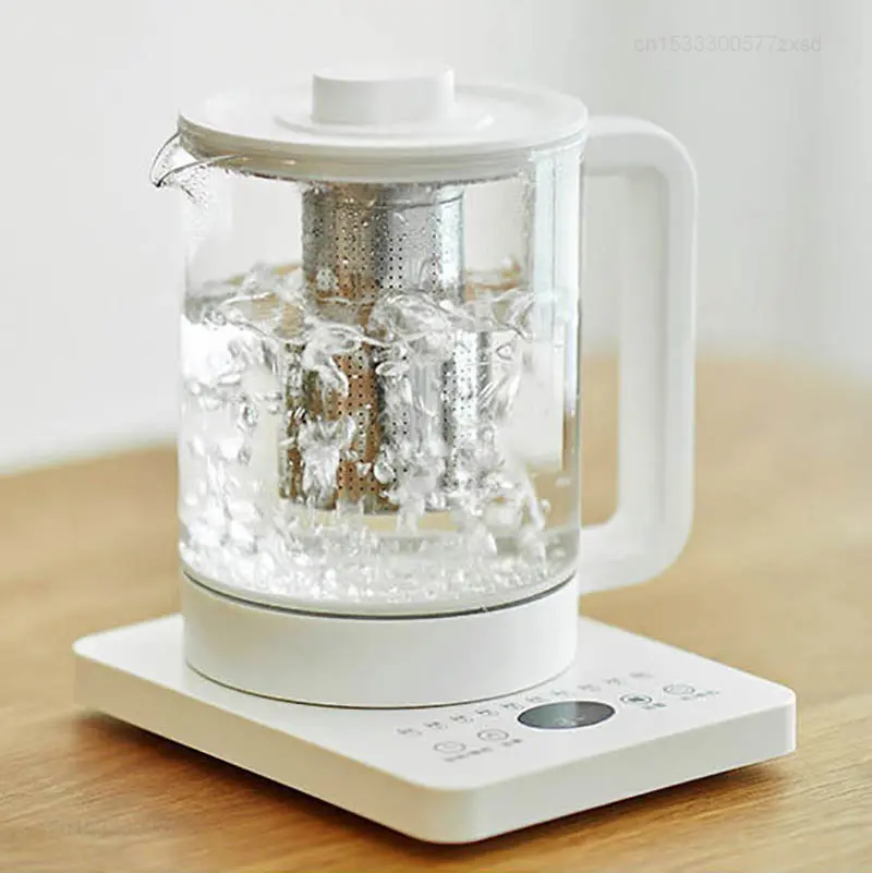 Olayks الصحة وعاء 1.5L المنزلية متعددة الوظائف غلاية كهربائية NTC ذكي التحكم في درجة الحرارة براد شاي غلاية المياه الذكية