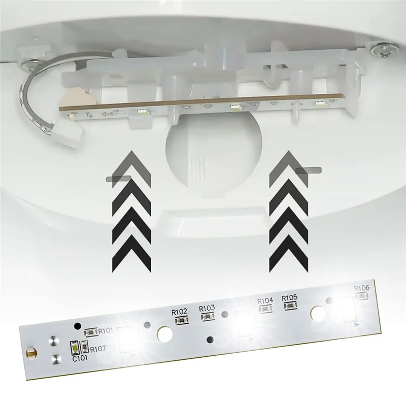 

ABWP-LED Light Board WR55X26671 PS11767930 AP6035586 для аксессуаров для холодильника GE 4468532 EAP11767930 LED3344588