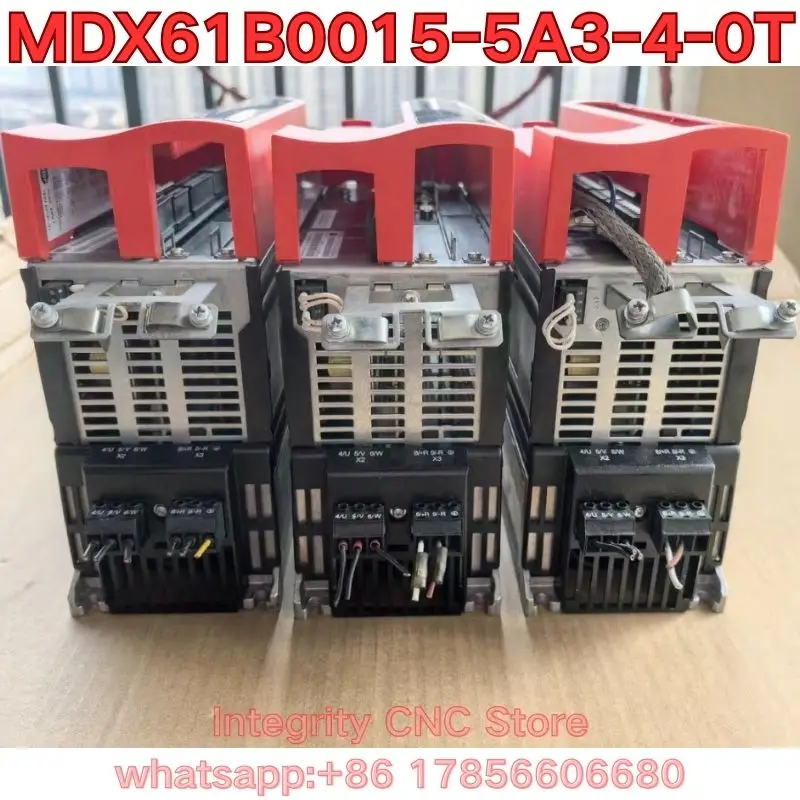Second-hand MDX61B0015-5A3-4-0T inverter function test is normal