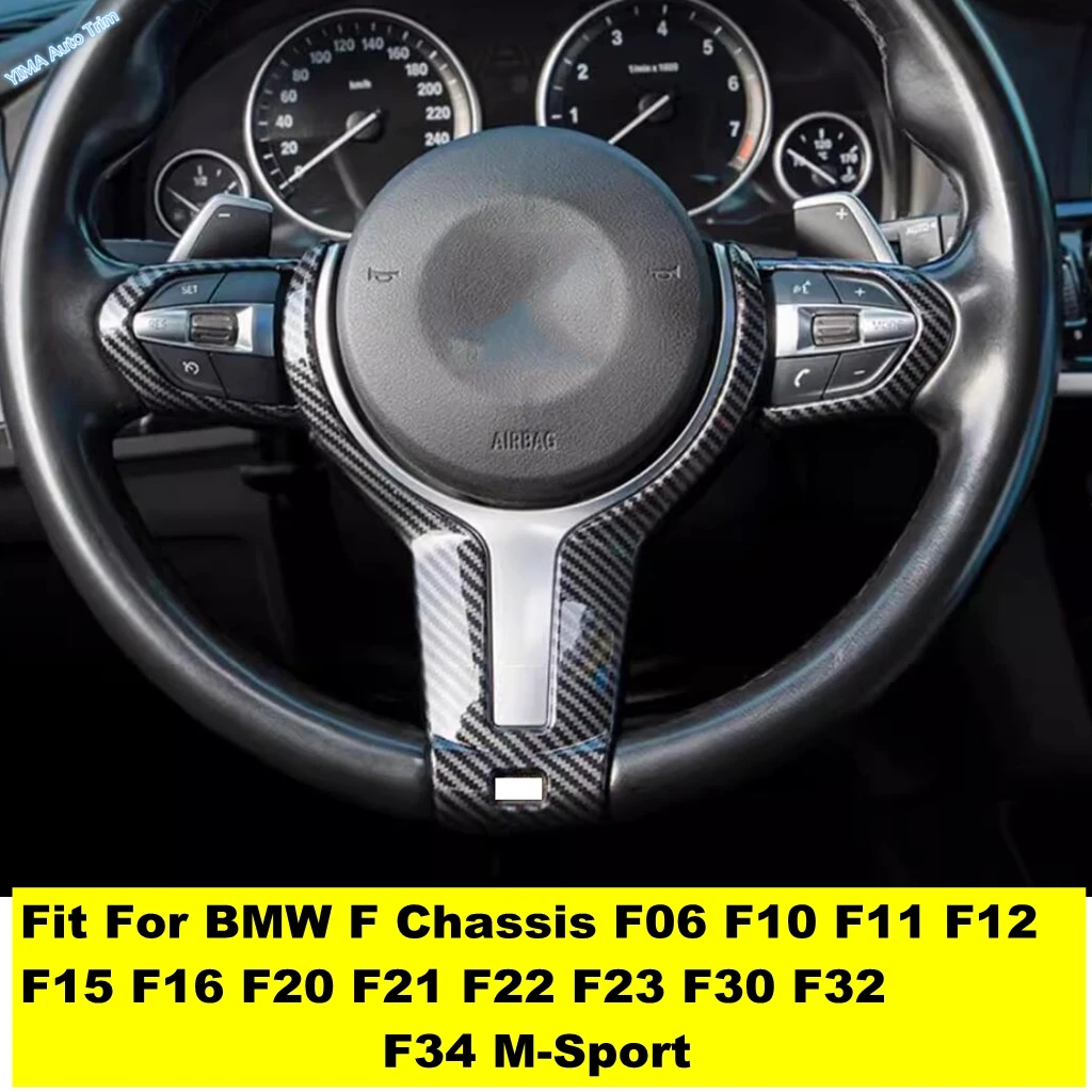 

Steering Wheel Bottom Frame Accessories Cover Trim For BMW F Chassis F06 F10 F11 F12 F15 F16 F20 F21 F22 F23 F30 F32 F34 M-Sport