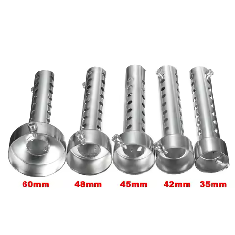 35mm 42mm 48mm 60mm DB Killer Silencer Modified Exhaust Pipe Universal Motorcross Motorbike Muffler For S1000RR CBR300 Kawasaki