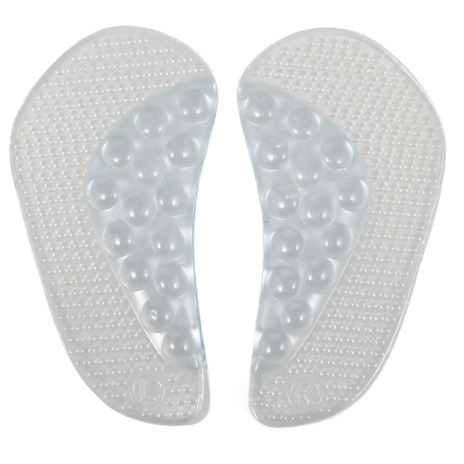 1 Pair High Heel Forefoot Pads Foot Arch Support Moisture-Absorbing Non-Slip Shoe Inserts Metatarsal Cushion Pads Foot Care Tool