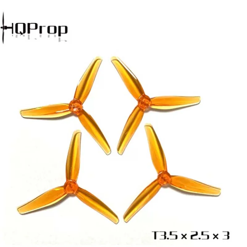 HQProp 3525 T3.5X2.5X3 3-Blade Freestyle Props Compatible with iFlight iH3 Master 3X Kit