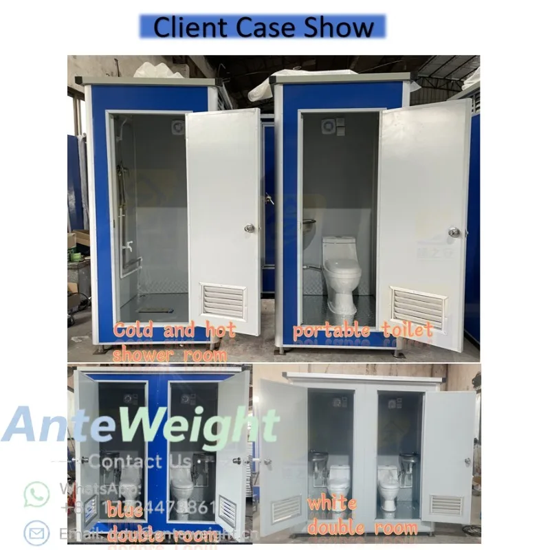 Portable Toilet Units Modern Design for Outdoor Use