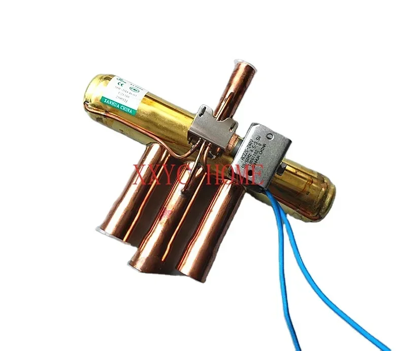 

SHF- 20D- 46-03 4 way reversing valve 5P air conditioning air energy heat pump valve with solenoid