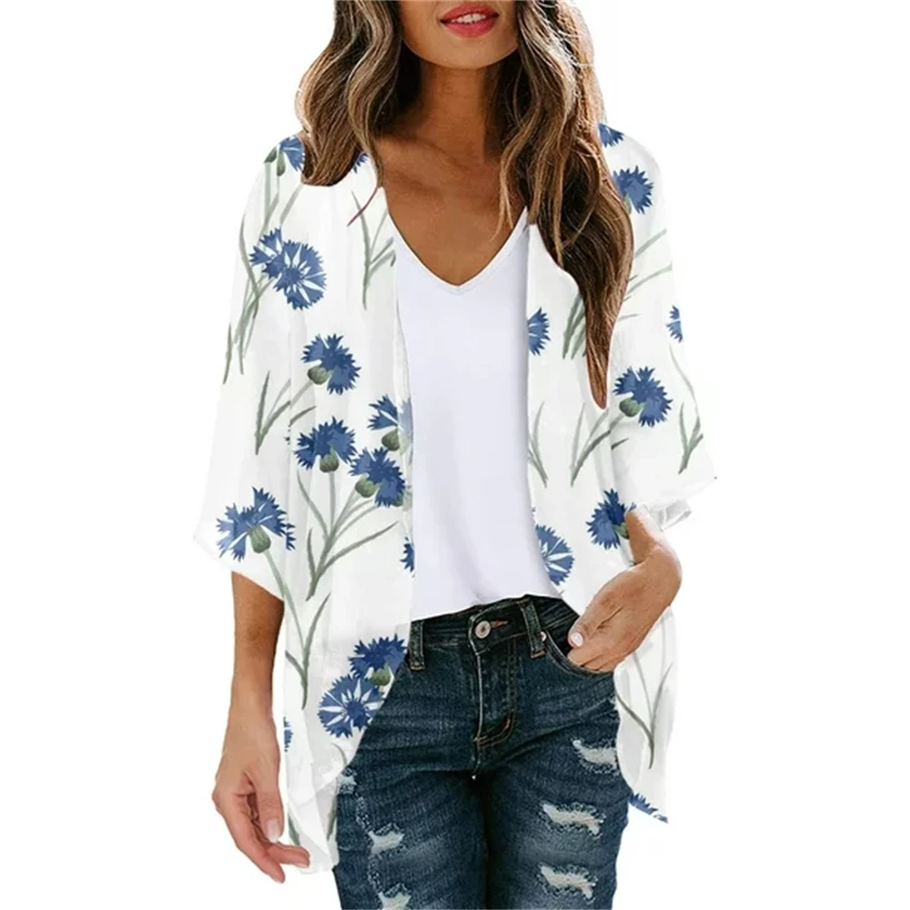 New Transparently Kimono Cardigans for Women Loose Open Front Kimono Swimsuit Cover Ups for Women Casual Beach Cover Up Women