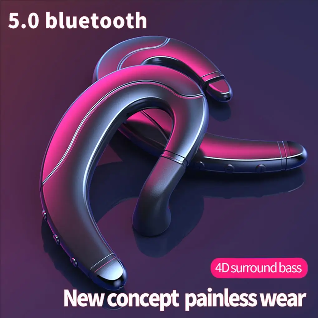 ABS High-fidelity Sound In Comfortable Wireless Bluetooth Headset Earphone Bluetooth Headphone