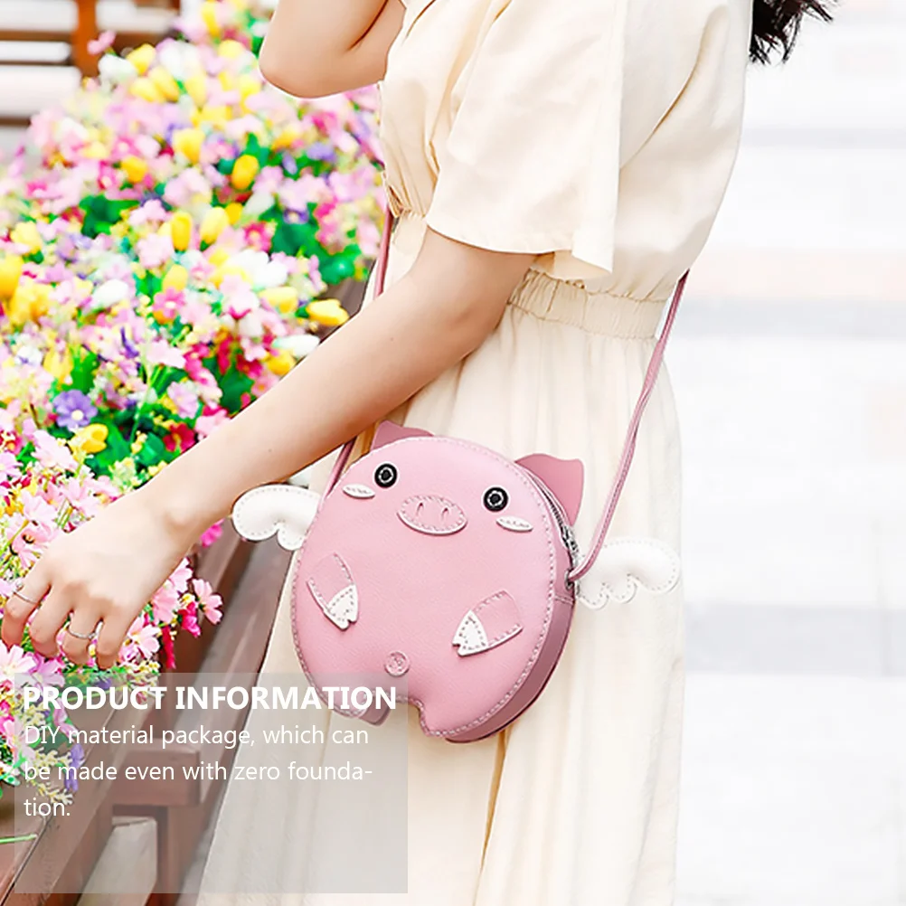 

Mini Crossbody Bag Material DIY Supplies Handmade Polyester Sewing Accessories Craft Parent Class Zero Foundation Small