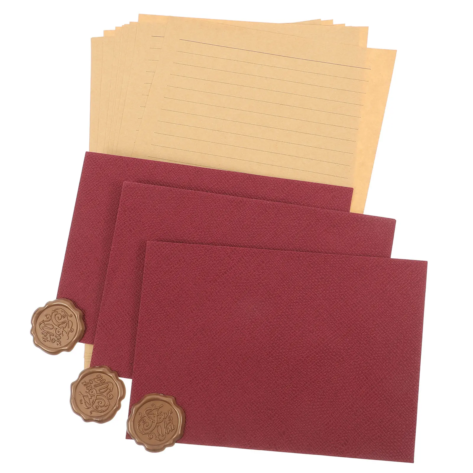 2 Sets Greeting Card Envelopes Premium Invitation Letter Envelope Pack for Thank You Cards Event Stationery