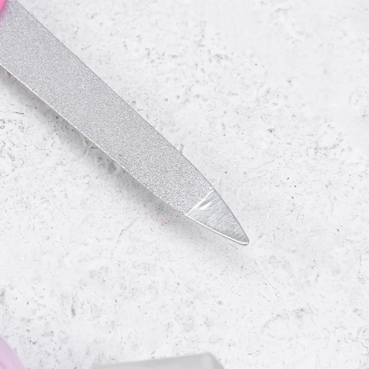 

3 Pcs Nail File for Natural Nails Files Foldable Filer Shaper Pink Buffer Polisher